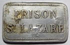 Jeton de Nécessité Prison Saint-Lazare 50 Centimes Paris