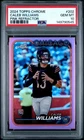 2024 Topps Chrome Caleb Williams PINK REFRACTOR Rookie RC #202 PSA 10 Gem BEARS
