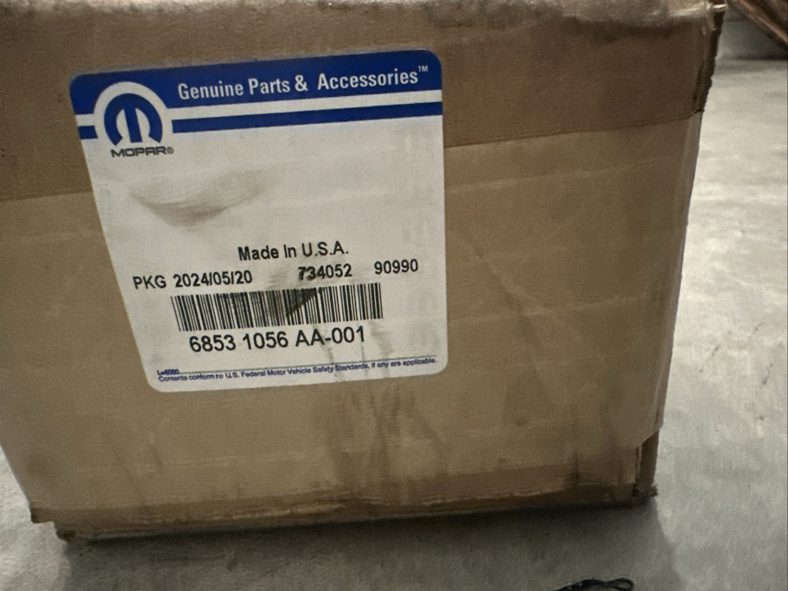 2012-2024 Charger Challenger 300 Shock Absorber 68531056AA Front left Mopar OEM