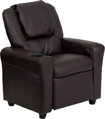 Flash Furniture Vana Leathersoft Kids Recliner with Cup Holder, Headrest, and Sa