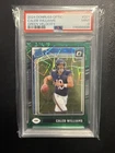 2024 Panini Donruss Optic - Rated Rookie Caleb Williams  Green Velocity PSA 9