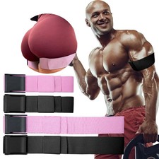 4PCS/SET BFR Rigid Blood Flow Restriction Band for Arms Legs Glutes BFR Training
