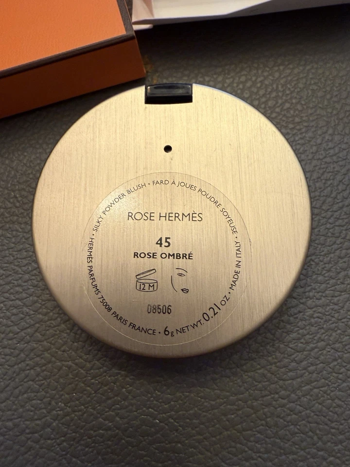Hermes Puderrouge Silke Blush 45 Rosé ombre Rosa Nachfüllbar - Bild 3 von 3