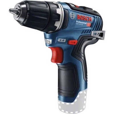 Bosch Professional Cordless Screwdriver GSR 12 V-35 (12V, max. Torque Hard/Soft: