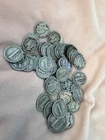 52 MERCURY DIME LOT .90% SILVER