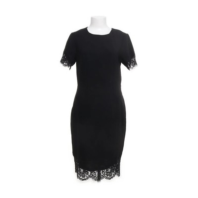 H&M, Kleid, Größe: 42, Schwarz, Baumwolle/Elasthan/Polyamid/Polyester #iVP