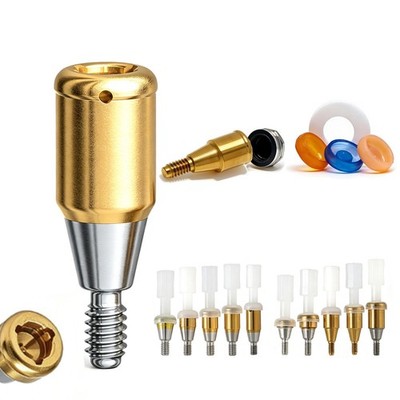 Titanium ZEST Locator abutment Internal Conical Connection for NobelActive NP/RP