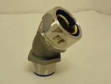 206075 New-No Box; Thomas & Betts 5343SST Liquid Tight Elbow Size: 3/4"