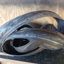 2 Continental Gatorskin, Folding, Black Edition, 700x28, PAIR. New, no box.