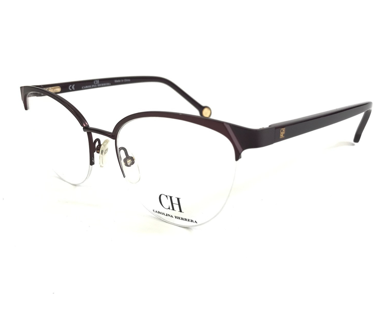Carolina Herrera Eyeglasses Frames VHE126K COL08D5 Purple Cat Eye 53-18-135 17990₽