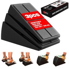 Squat Wedge Block - Calf Stretcher for Stretching, Weightlifting, Agility and...