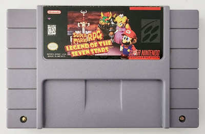 Super Mario RPG: Legend of the Seven Stars (Nintendo SNES,, 1996)