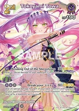 Tokoyami Towa Foil - hBP03-056 SR NM - Hololive TCG