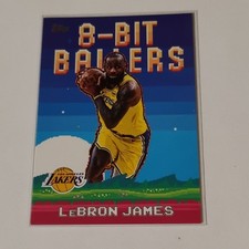 2025-26 Topps - 8-Bit Ballers LeBron James #8B-19