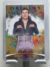 2022 Panini Chronicles WWE - Origins Kit Wilson #138 Red /199 (RC)