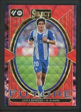 2024-25 LUKA ROMERO 31/49 PANINI SELECT LA LIGA FUTURE WAVE ROJO