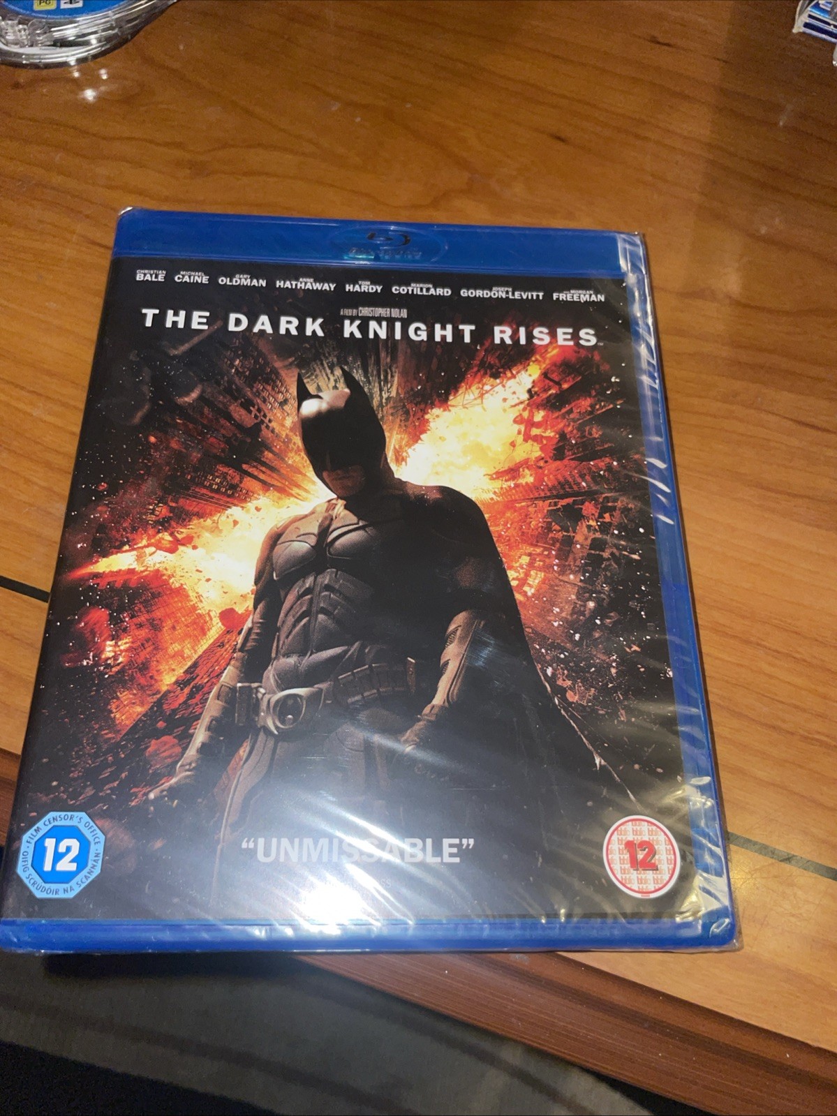 The  Dark Knight Rises (Blu-ray, 2012)new Free Pp
