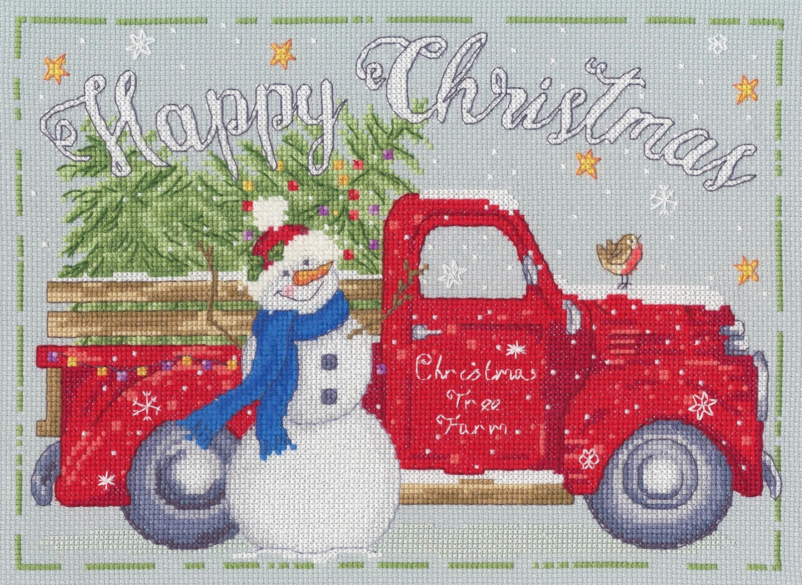 Christmas Tree Farm (Christmas) Cross Stitch Kit by Bothy Threads
