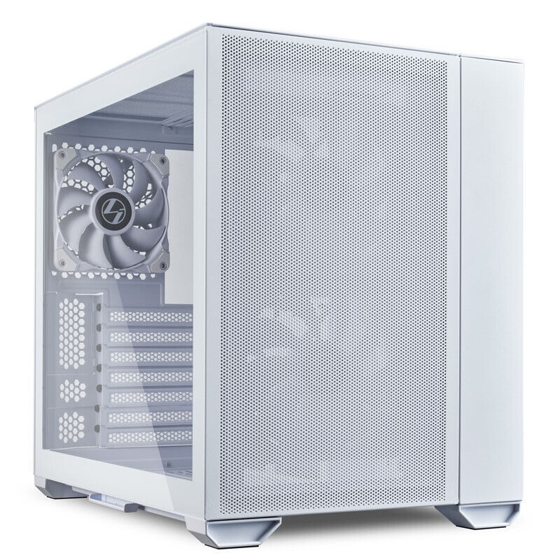 Lian Li PC-O11 Air Mini, Tempered Glass - Bianco