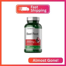 Horb ach Beet Root Powder Capsules  220 Pills  Herbal Extract  Non-GMO, Glute