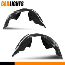 Front Driver & Passenger Side Fits 18-23 Ford Mustang Fender Liners Splash Guard