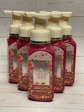 Bath Body Works Milk Bar Raspberry Holiday Pie Bar Foaming Hand Soap x5
