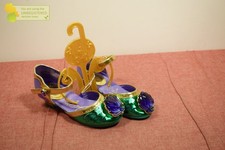 Disney Princess Signature Collection Ariel Girls Costume Footwear 9/10 Youth