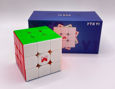 QiYi XT3 3x3 V1 Pioneer UV - Maglev Stickerless Speedcube, Kontrolle & Speed
