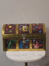 SpongeBob SquarePants 2025 Cinemark Treasure Chest Popcorn Bucket brand new gift