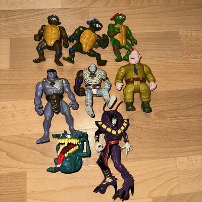 Sammlung Vintage gargoyles Ninja Turtles mummies Figuren Set, 80er 90er Jahre 