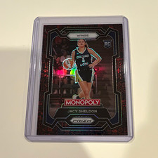 Panini 2024 Prizm Monopoly WNBA Jacy Sheldon Dallas Wings Rookie #67