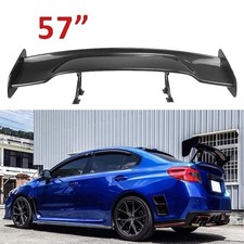 Rear Trunk Spoiler Lip Wing Carbon Fiber Upper For Subaru Impreza Wrx Sti Brz Rear Trunk Spoiler Lip Wing Carbon Fiber Upper For Subaru Impreza Wrx Sti Brz