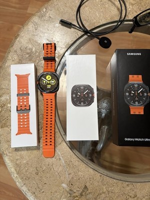Samsung Galaxy Watch Ultra 47mm LTE (2025) Titanium Grey - excellent condition