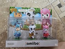 Amiibo Animal Crossing Cyrus/K.K./Reese New In Sealed Box