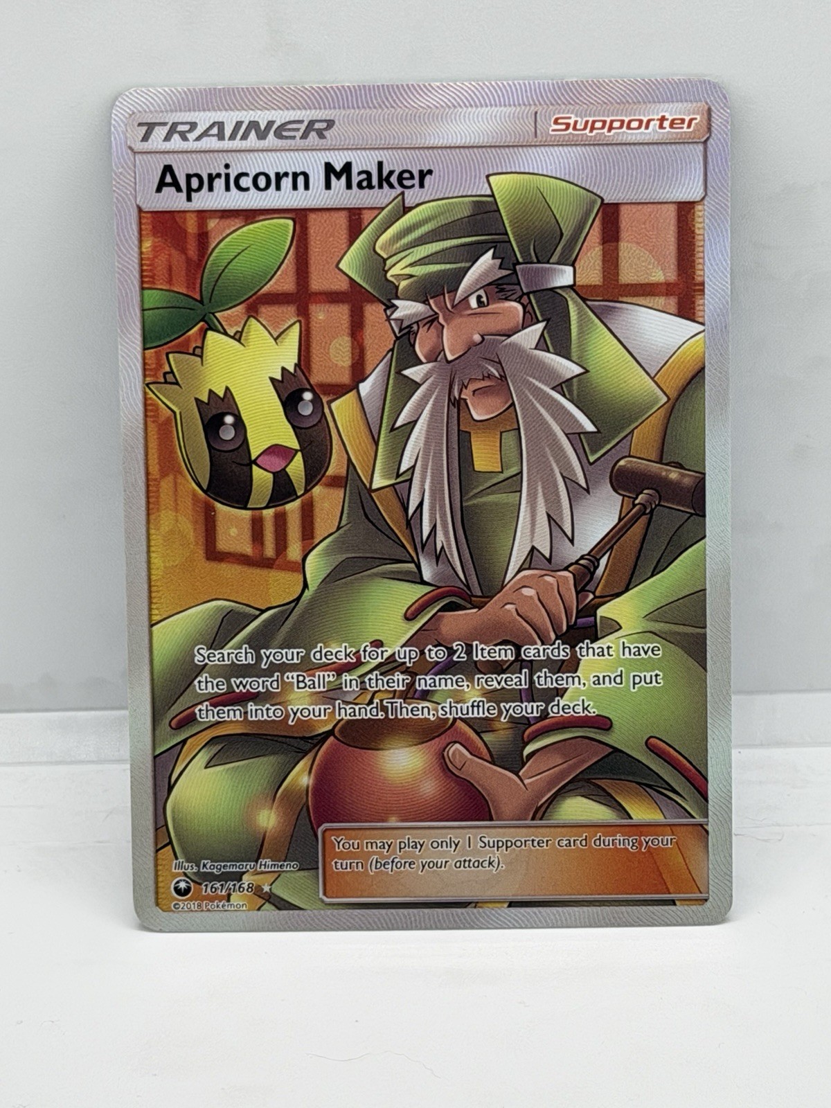 Apricorn Maker (Full Art) 161/168 Sm-Celestial Storm Holo *Damaged*
