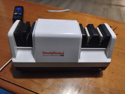 CHEF'S CHOICE Knife Sharpener Model 110 Diamond Hone Electric TESTED