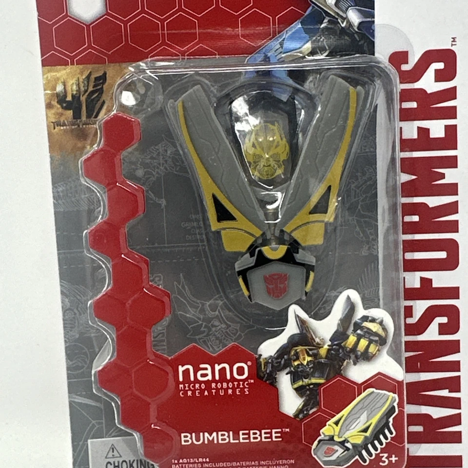 HexBug Nano Transformers BUMBLEBEE SIN USAR, EN CAJA NUEVO 2014 Hasbro Micro Robotic Creature Foto 2 de 3