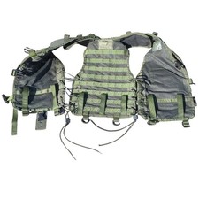 Original Militär Gefechtsweste MOLLE oliv NL Army M L XL Outdoor Einsatzweste