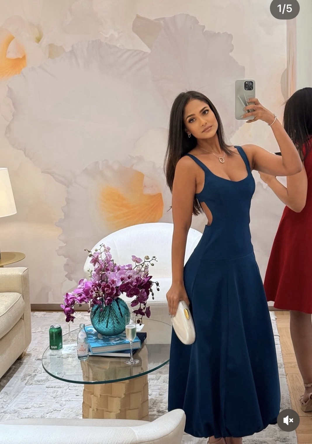 ZARA WOMAN FW25 PUFFBALL MIDI SATIN EFFECT DRESS DUCK GREEN 9591/605 NEW_XS-L thumbnail 2