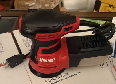 Make Offer Barely Used! Bauer 5  63999 Random Orbit Palm Sander Fan-Cooled W/Bag