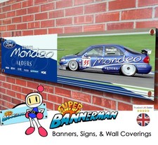 Ford Mondeo Mk2 Nigel Mansell Touring Car Banner for Garage, Workshop, etc