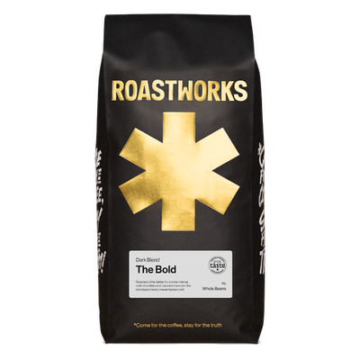 Roastworks The Bold | 1KG Dark Roast Kaffeebohnen | Espressomischung