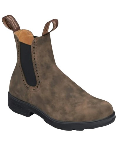 Blundstone 2038 Brown Low-Cut Leather Slip On Boots | eBay