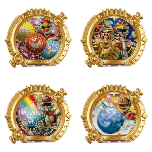 No.1 Sentai Gozyuger SG & GP Sentai Ring 02 Legend Sentai 10 set Bandai NEW F/S - Picture 3 of 16