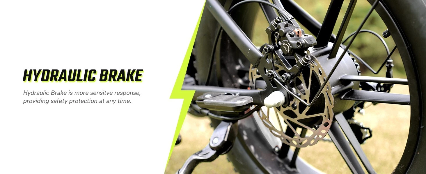Peak 1500W Electric Bicycle 32MPH Disc Brakes 7-Speed Long Range Off-Road Ebike - Picture 9 of 18