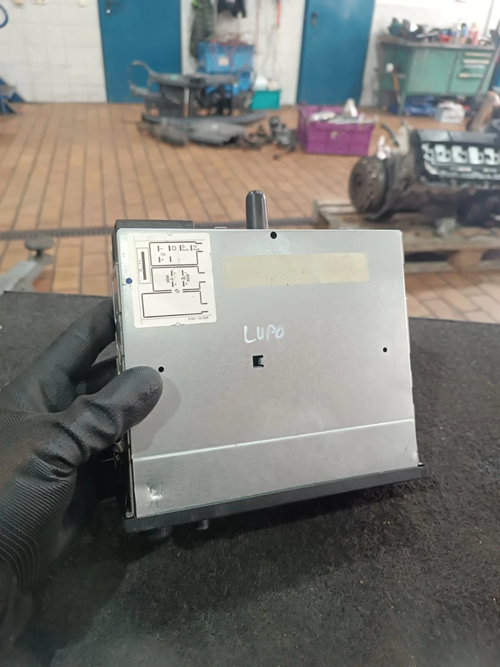 Original VW Lupo 6X Autoradio Radio ALPHA Kassette Stereo 6X0035153 - Bild 4 von 4