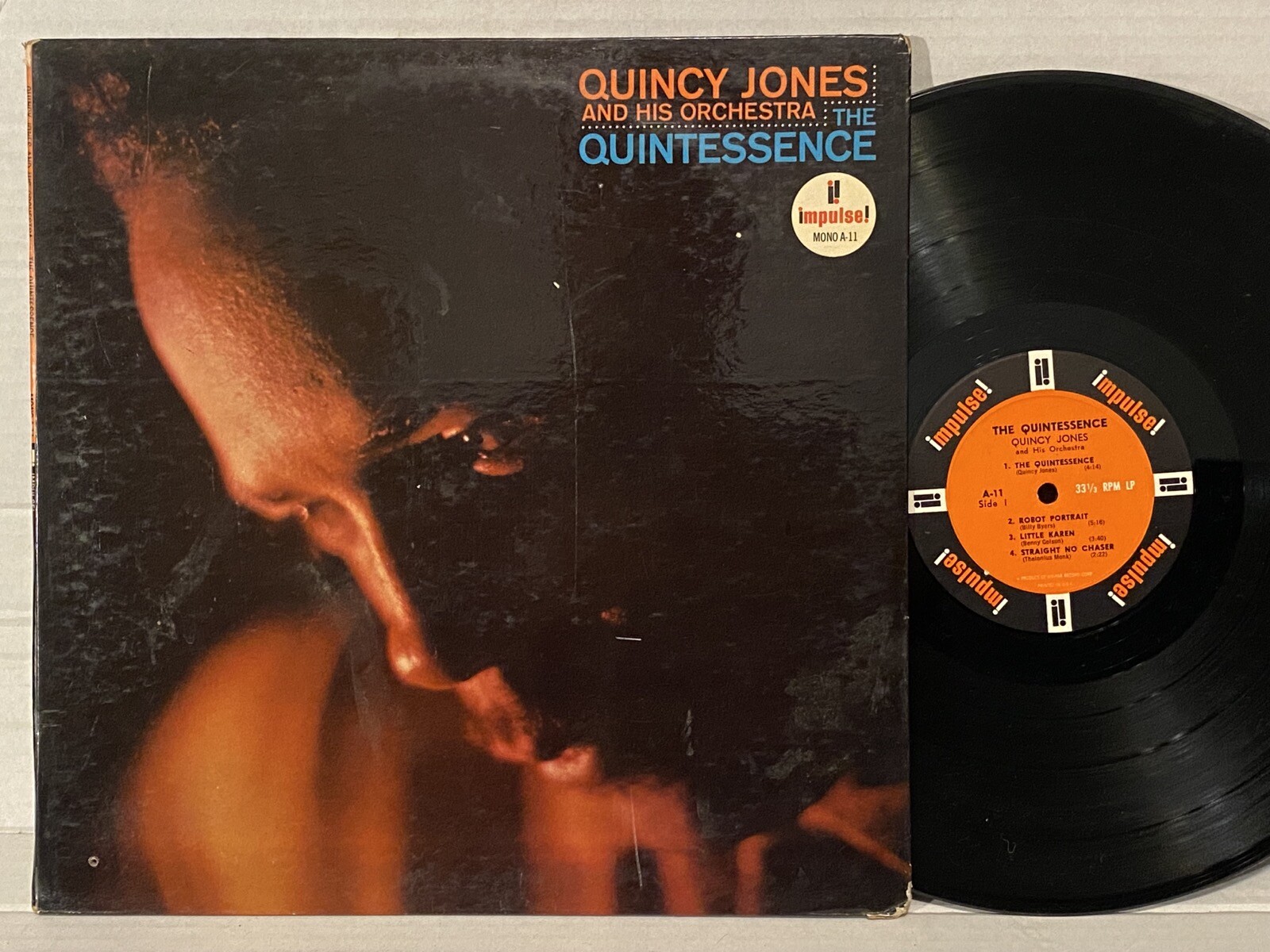 Quincy Jones Quintessence VG+ IMPULSE MONO RVG ORIG eBay