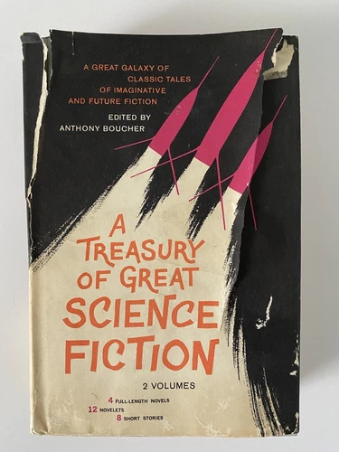 Rare Treasury of Great Science Fiction H/C Book - Vol 2. 1959, Anthony Boucher