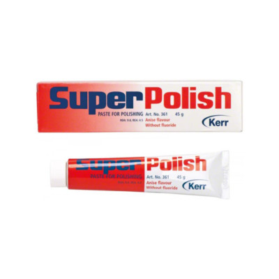 Kerr SuperPolish | Zahnpoliturpaste Polier Paste Füllung Pflege Zahn weiß 45g