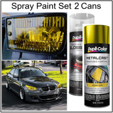 Amber Headlight Yellow Spray Paint Bright Transparent Amber Lens Restore Coating